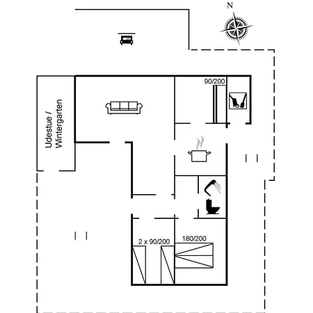 Semund - 2km From The Sea By Interhome 別荘
