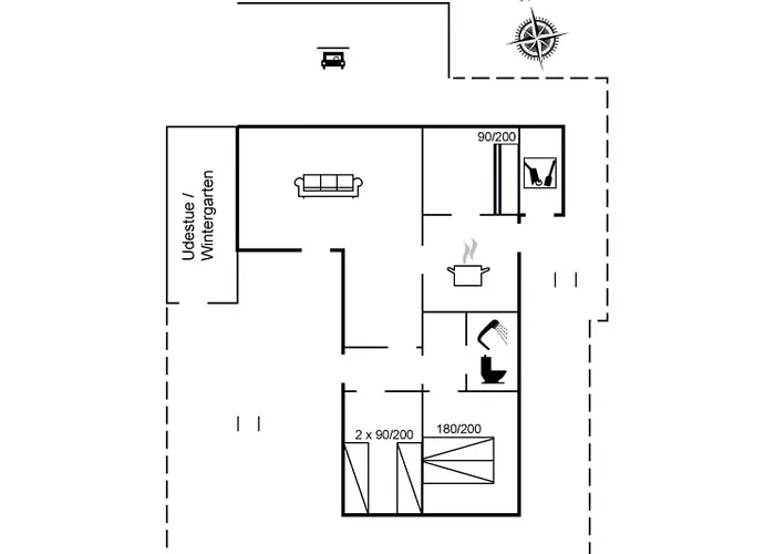 Prázdninový dům Semund - 2km From The Sea By Interhome Sønderby